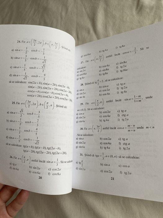 Culegeri matematică