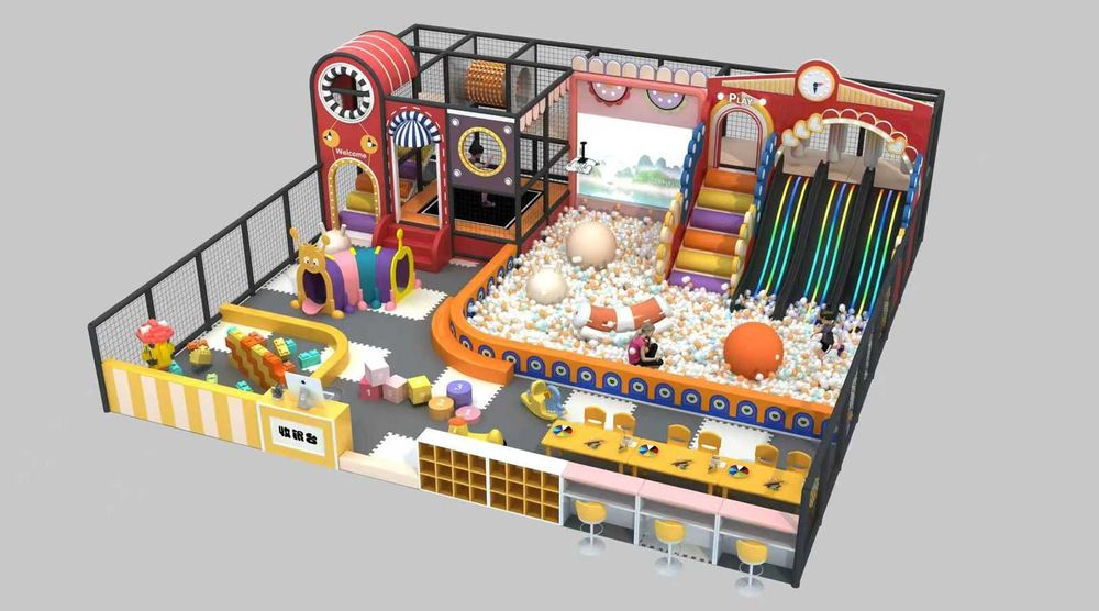 Детский лабиринт, детский игровой парк.