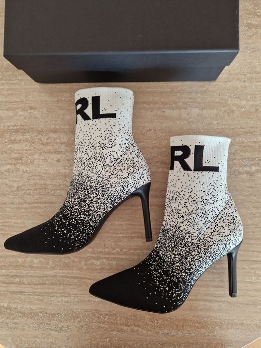 Botine de Primavara/Toamna Tricotate Karl Lagerfeld Pandora - 38