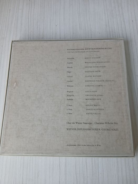 Класическа музика Wagner Gotterdammerung  6 грамофонни плочи