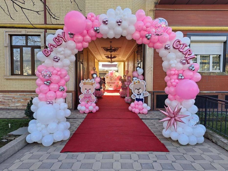 500.000 Sharli oformileniya afarmileniya / оформление шарами