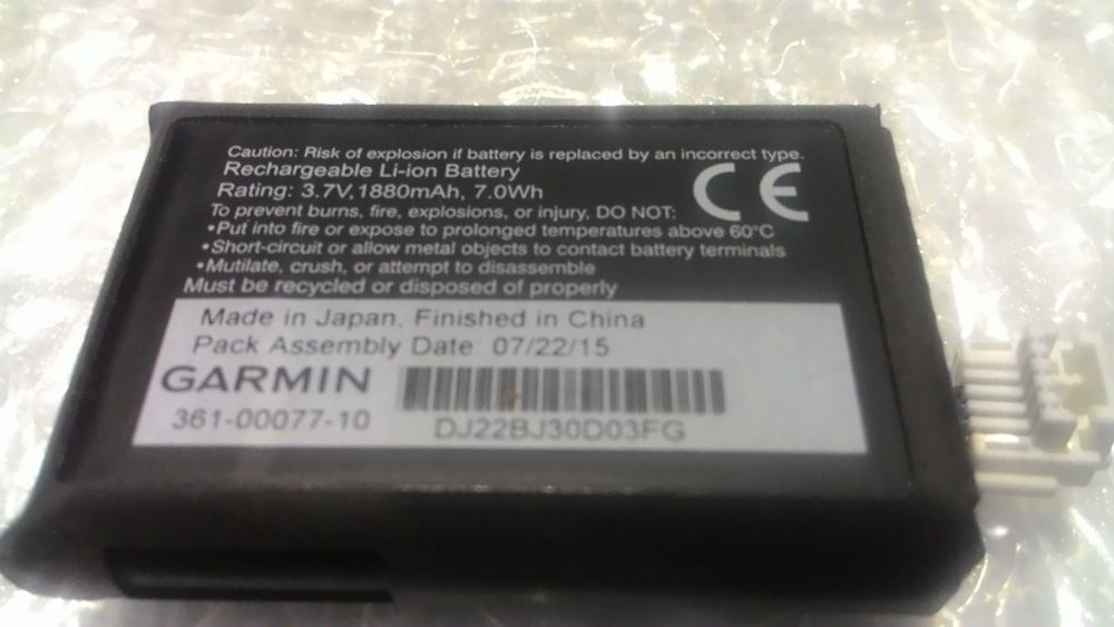 GARMIN zumo 590 LM Аккумулятор