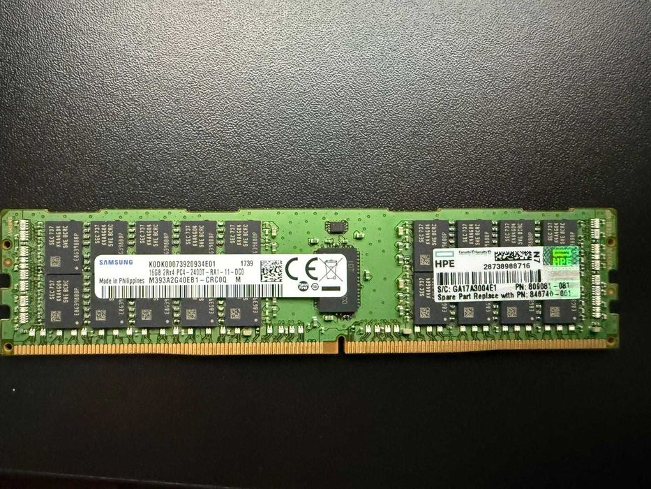 Lot 128GB RAM Server (8 x 16GB) DDR4-2400T ECC RDIMM – SK Hynix & Samsung