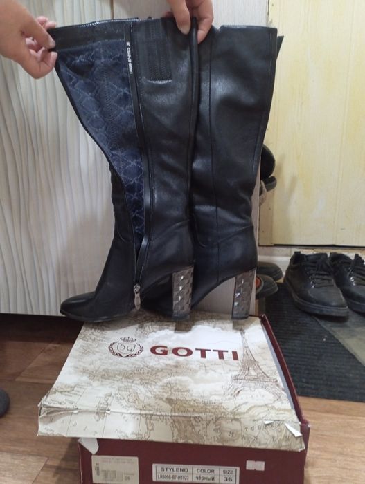 Осеньние сапоги почти как новый