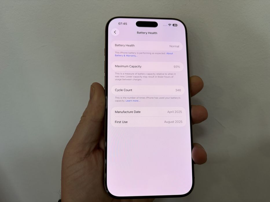Iphone 16 Pro Max, 256 gb, Desert Titanium