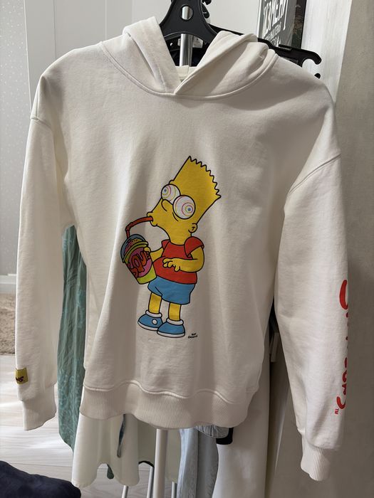 Белое худи на мальчика zara