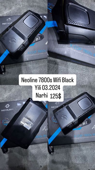 Neoline 7800S Wifi Black antiradari