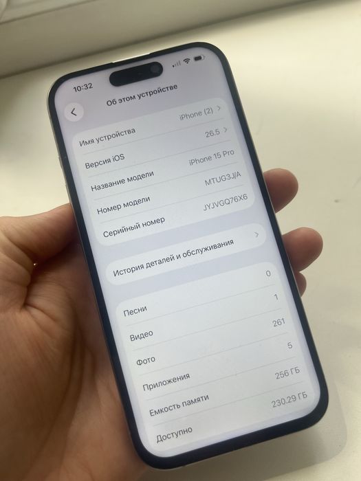 Iphone 15 pro 256гб