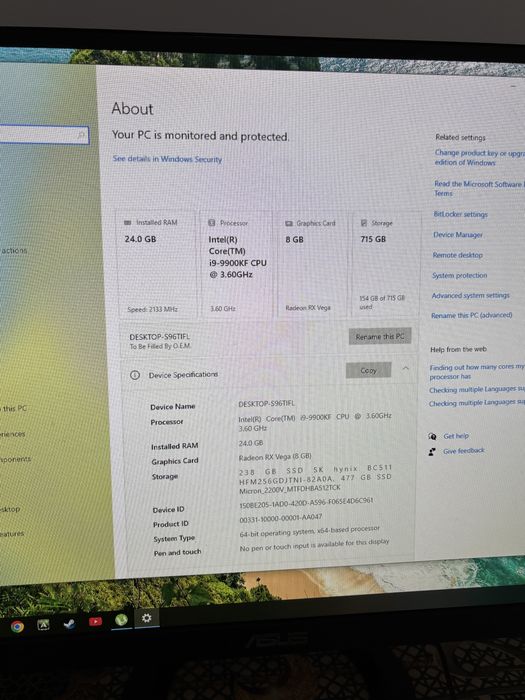 Vand/schimb Pc Gaming ( setup complete)