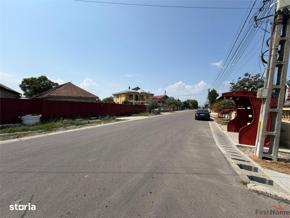 Teren  4.699mp sat Milcov de vanzare la sosea