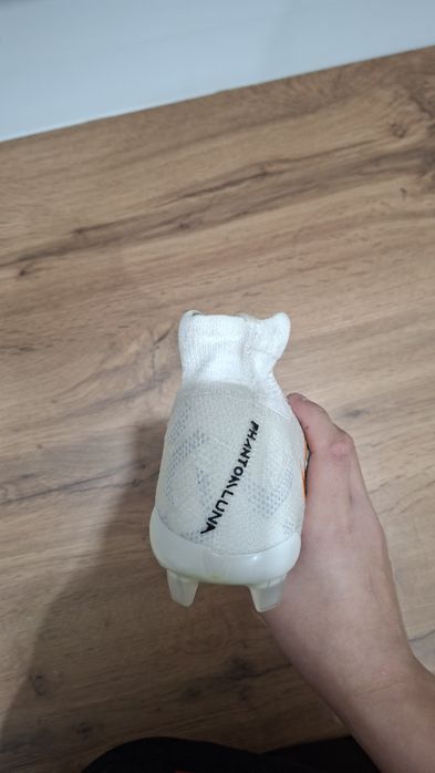 Бутсы Nike Luna phantom (белые)