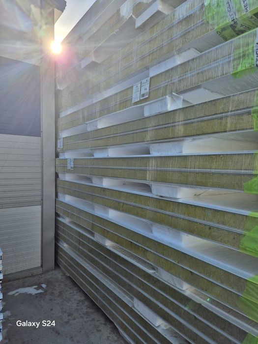 Panouri Sandwich Rezistente la Foc -Vata Bazaltica -Agrement Garantat