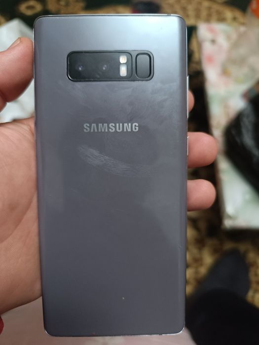 Samsung note 8+ hotira 64gb, usta koʻrmagan