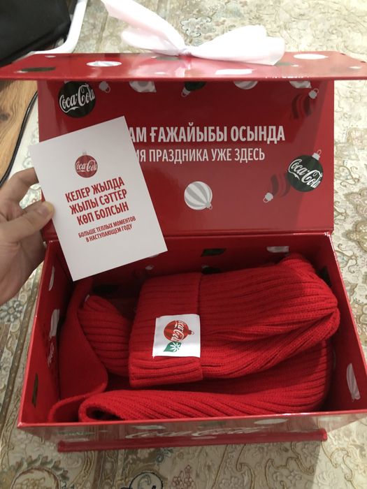 Подарочный gift box от Coca Cola