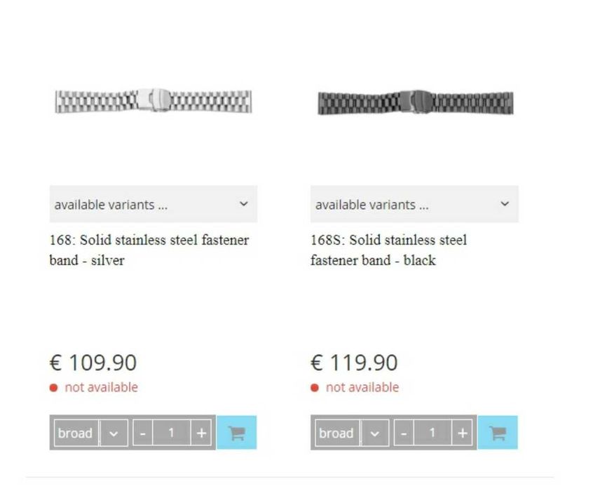 Curea ceas bratara metal Made Germany, Omega,Tag,Longiness Noua 20mm