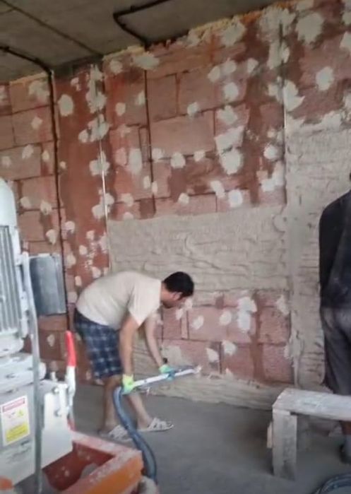 Штукатурка стен левкас