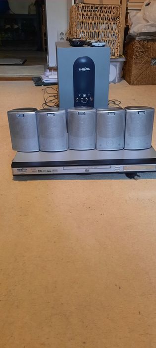 DVD + sistem SURROUND 5.1    E-BODA