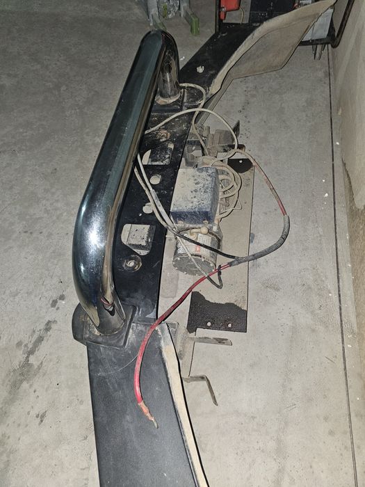 Силовой бампер с лебедкой