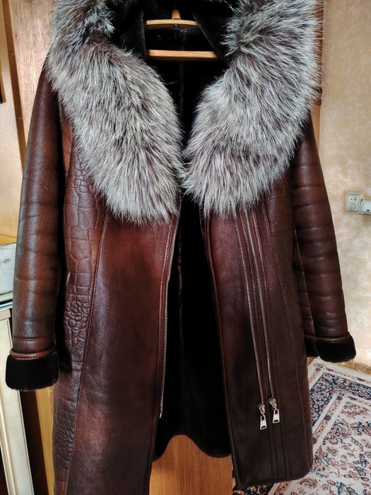 Дублёнка один раз одевала