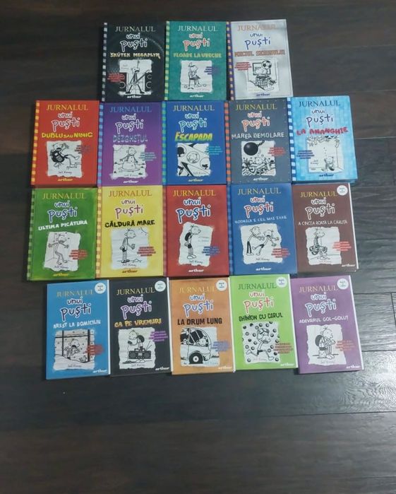 Colecție cărți Jurnalu unui puști