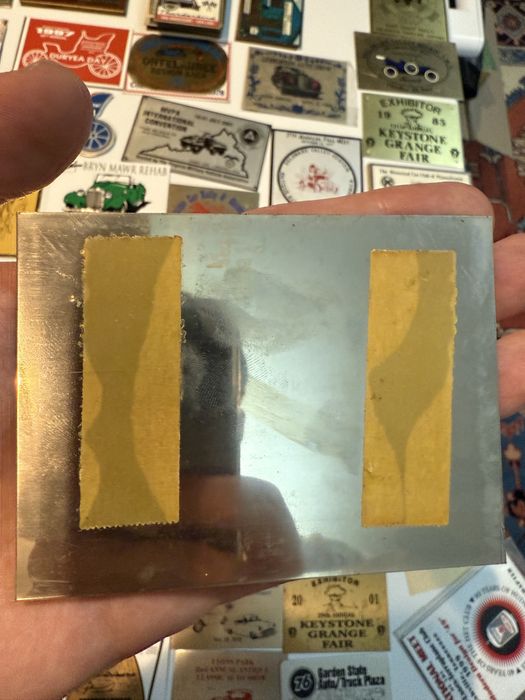 Placheta USA car meet