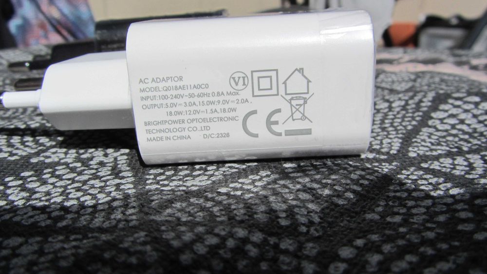 Универсално бързо USB зарядно, 3A, 18W