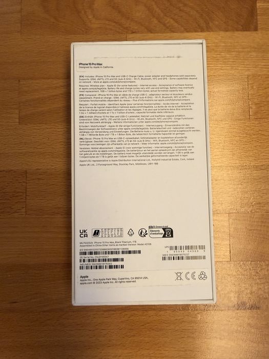 Iphone 15 PRO MAX 1TB - 87% Цена до края на седмицата