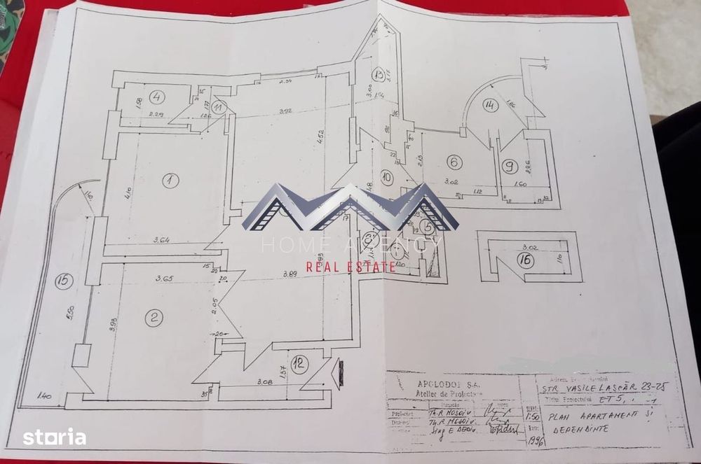 Apartament 3 camere – Ultracentral, Str. Vasile Lascăr