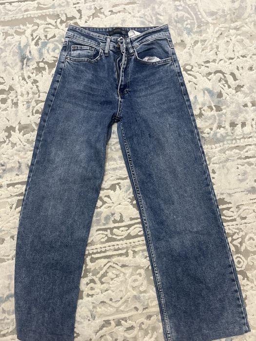 Джинсы синие s,xs