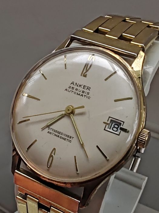 Ceas Anker Automatic Calendar Funcționează excelent!