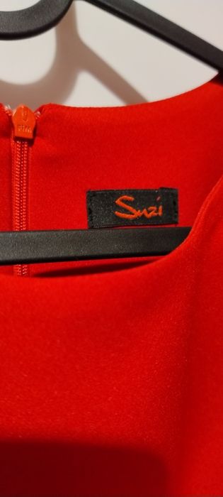 Дамска официална  рокля червена  S-M