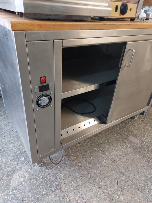 Masă inox încălzită