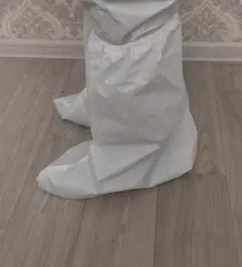 Бахилы ламинированные, высокой плотности