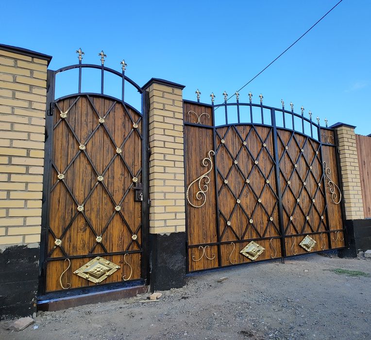 Кованые ворота, заборы