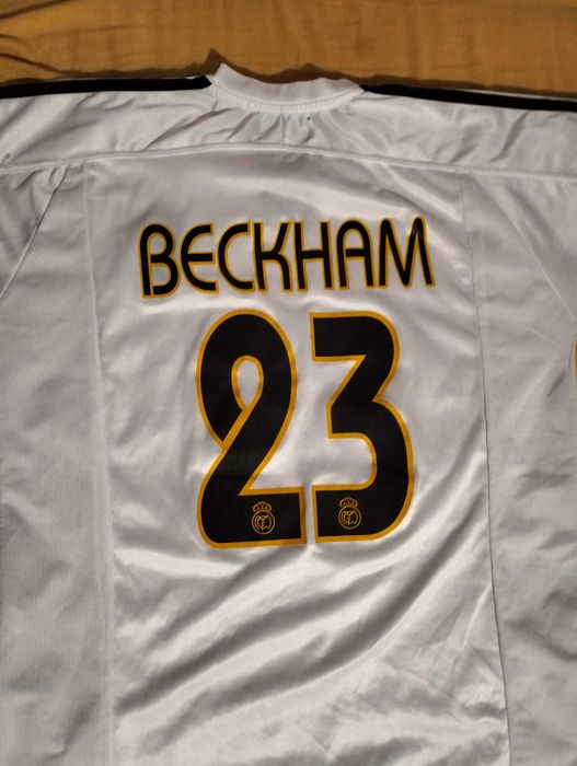 Tricou David Beckham #23 Real Madrid Arad • OLX.ro