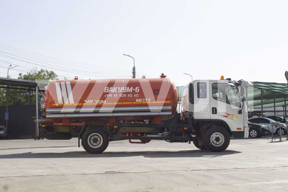 FAW Tiger V Kanallarni tozalash mashinasi (Ассенизатор, Гавновоз) 6 m³