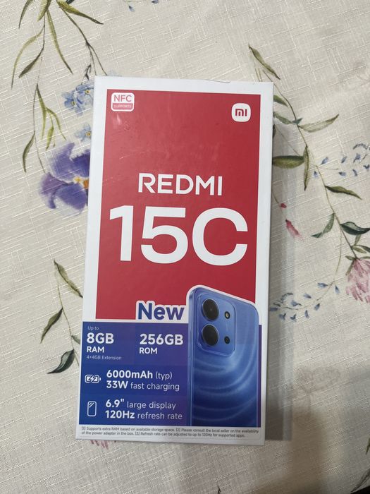 Redmi 15c 256gb moonlight blue