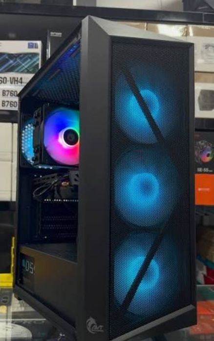 Компютер / готовая сборка i5-12400f 512gb RTX 5050 16gb 3200hz H610