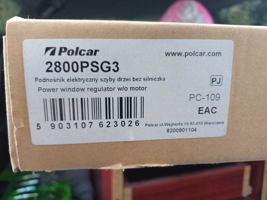 Macara geam stg. spate Dacia Logan 2004–2013 si Nissan NP200 2009–2013