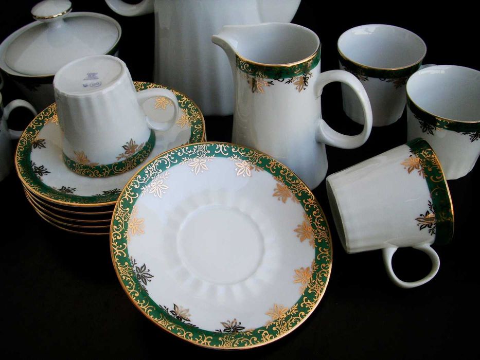 Луксозен сервиз за кафе EPIAG D.F. Карловарски порцелан Бохемия