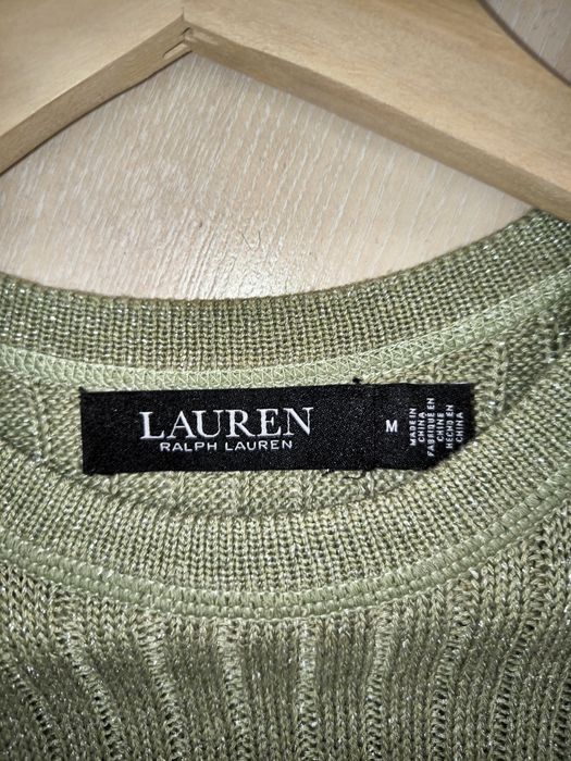 Плетена блуза с къс ръкав Lauren Ralph Lauren