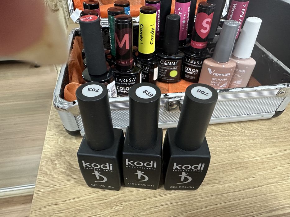 Гел лак на secretly,kodi,claresa ,palu НОВИ!