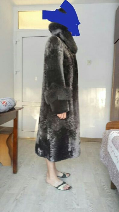 Продам шубу мутон-песец