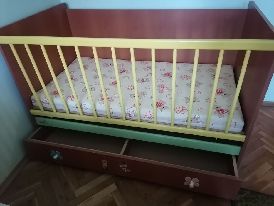 Бебешка кошара с матрак