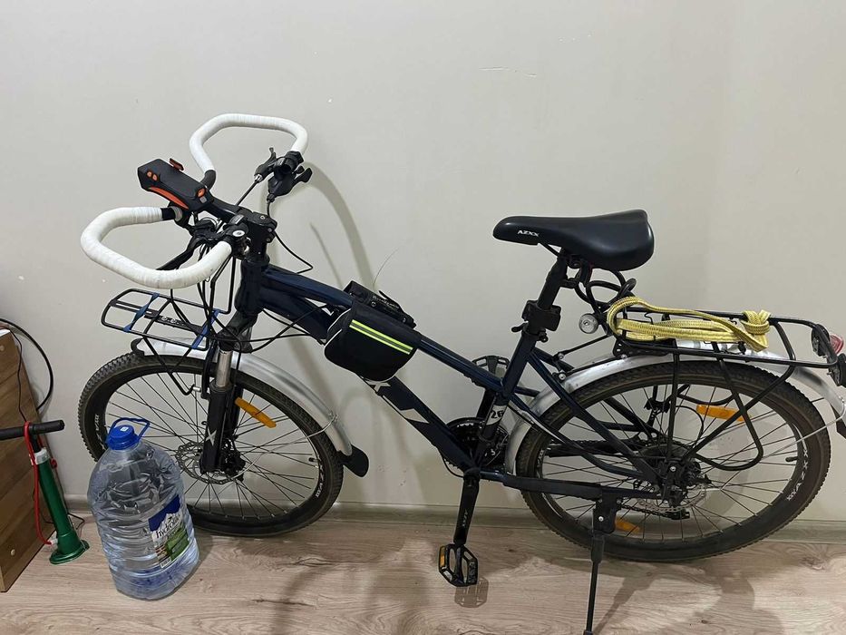 Велосипед Горный МТБ, 24 скоростной с передним амортизатором