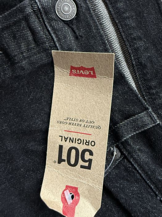 Blugi LEVIS 501 Negru Barbati | Marime 46 x 34 (Talie 124 cm)