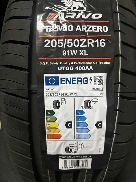Нови Летни Гуми Arivo Premio Arzero 205/50R16 91W XL Нов Dot