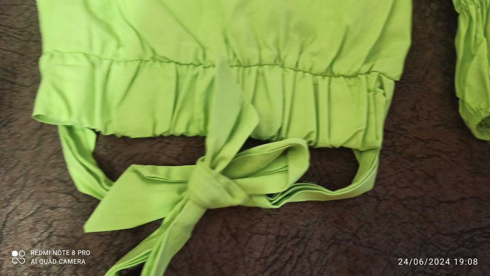 Дамска риза зелена