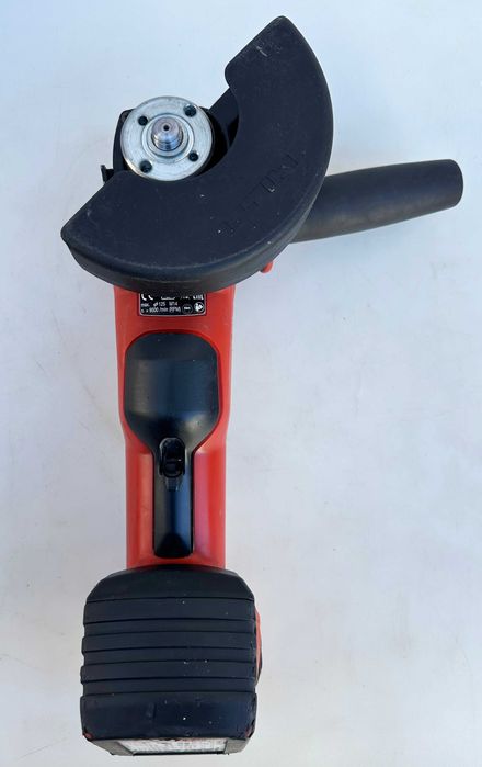 Hilti AG 125-A22 - Безчетков акумулаторен ъглошлайф 2x22V 5.2Ah перф.