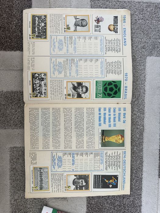 Album fotbal 1978 full